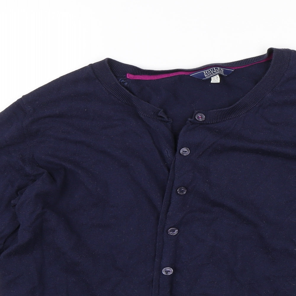 Joules Womens Blue   Cardigan Jumper Size 20
