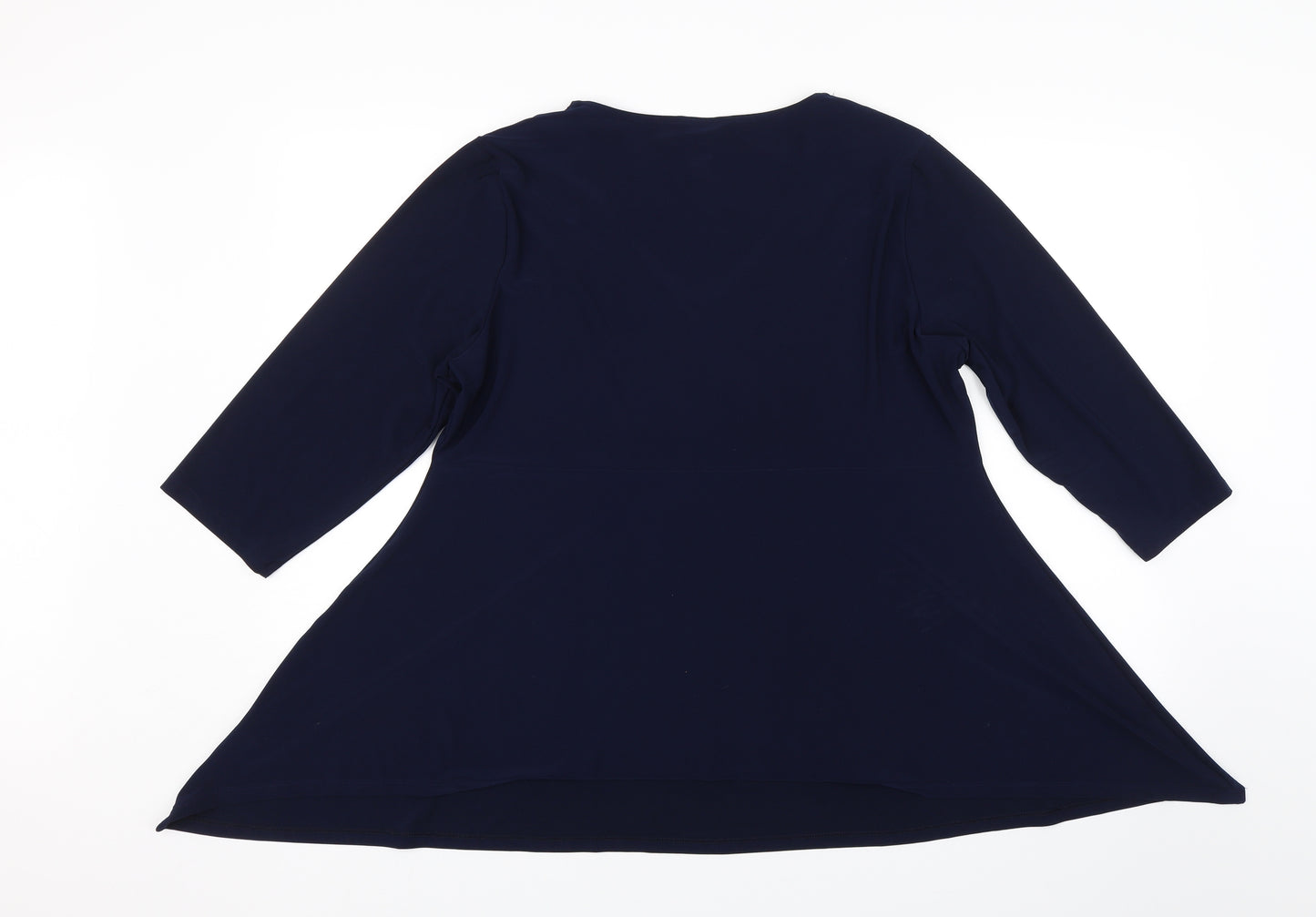 Joanna Hope Womens Blue   Basic Blouse Size 18