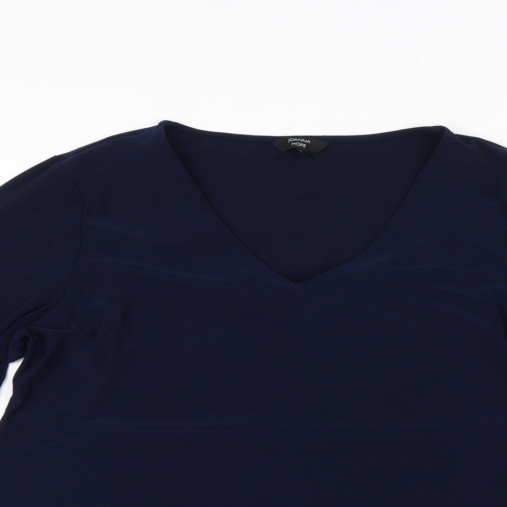 Joanna Hope Womens Blue   Basic Blouse Size 18