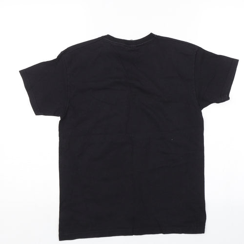 Fruit of the Loom Boys Black   Basic T-Shirt Size 9-10 Years  - Floss like a boss