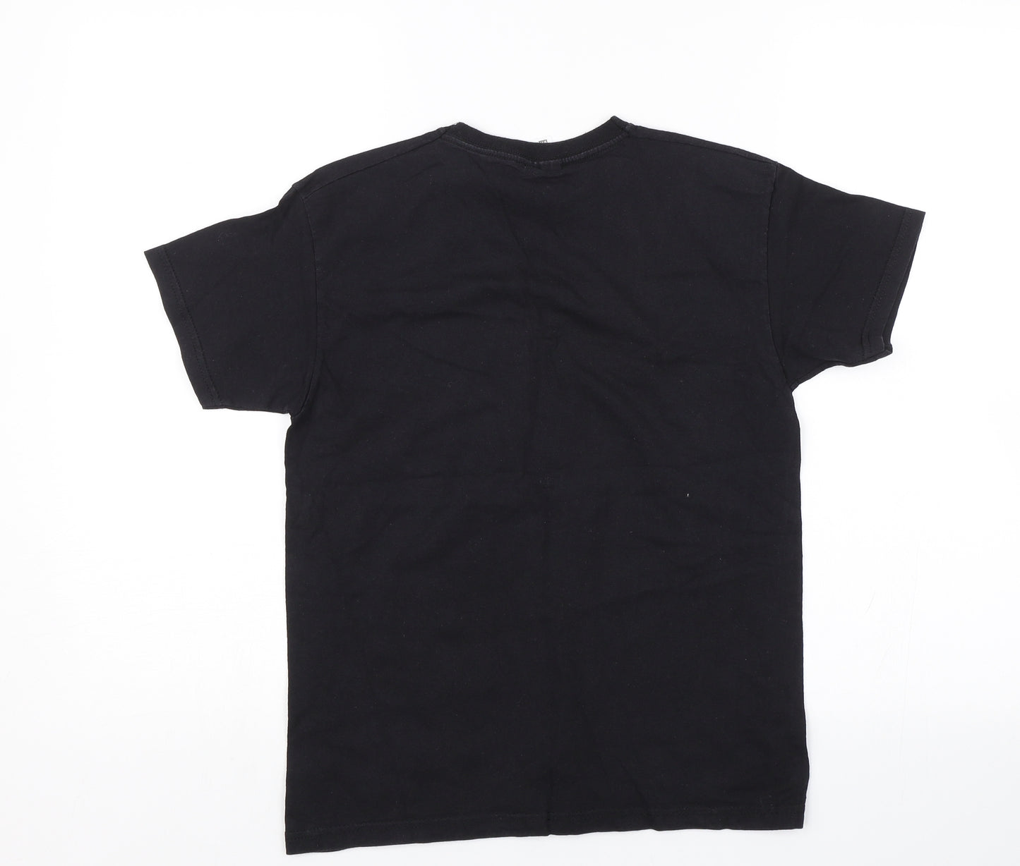 Fruit of the Loom Boys Black   Basic T-Shirt Size 9-10 Years  - Floss like a boss