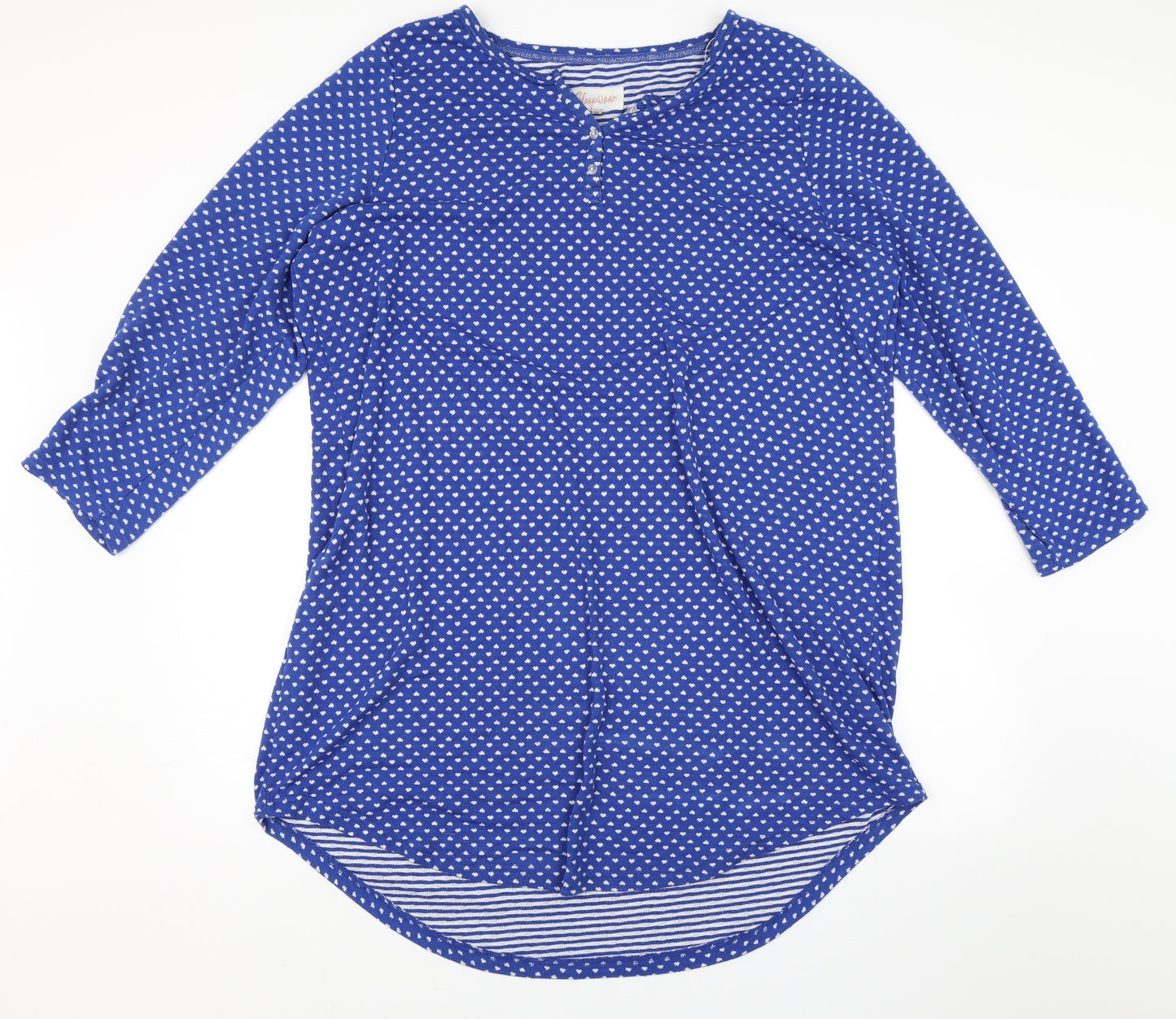TU Womens Blue Polka Dot  Top Dress Size 22