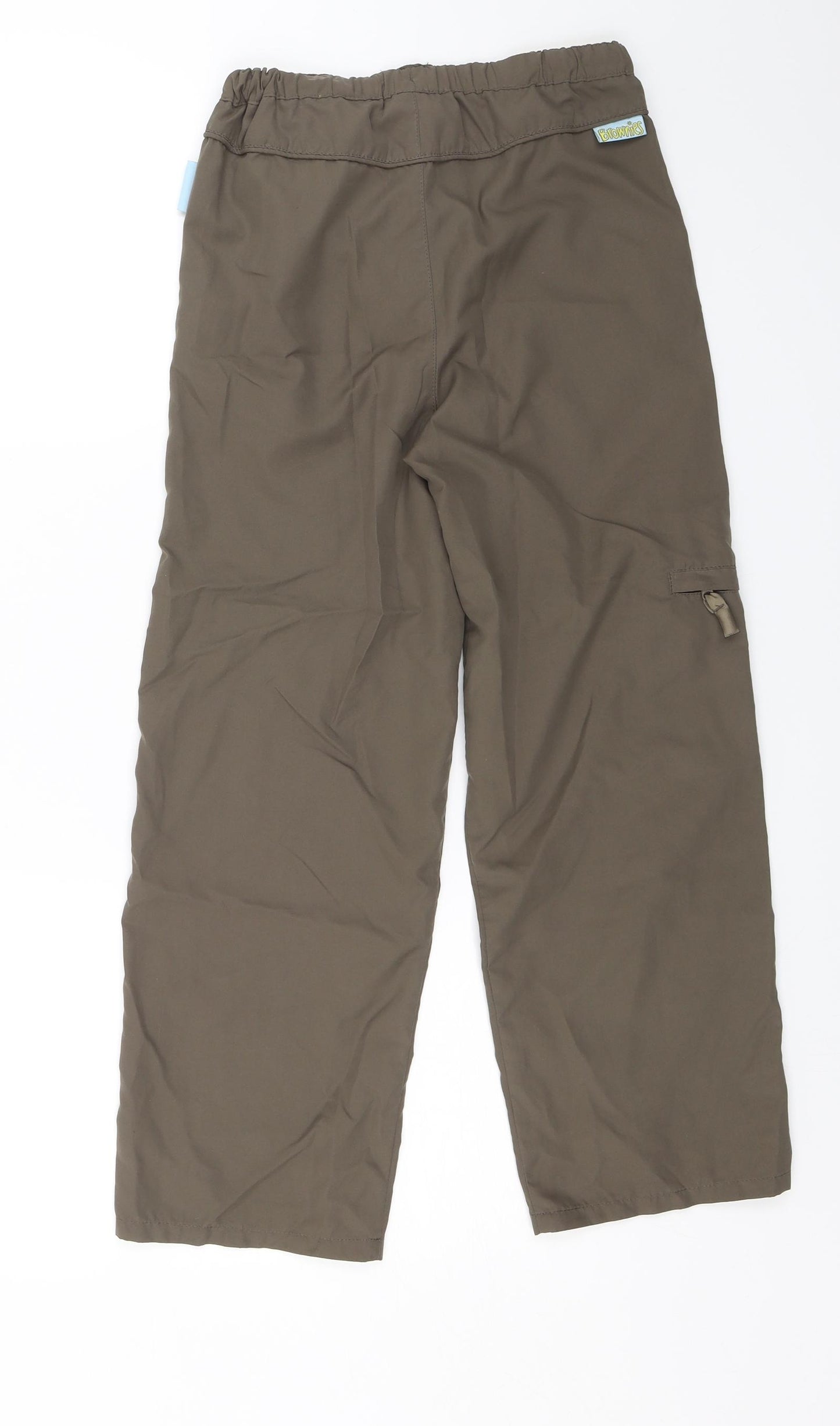Girlguiding uk Girls Brown   Cargo Trousers Size M