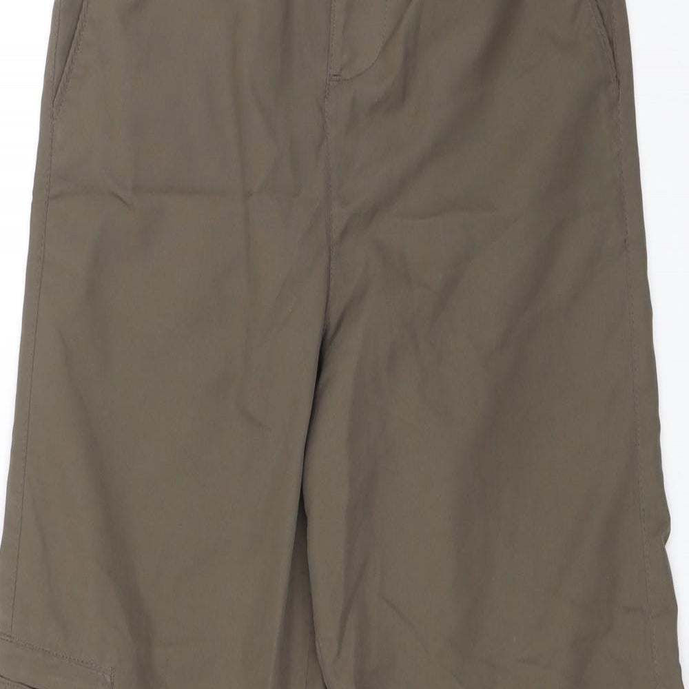 Girlguiding uk Girls Brown   Cargo Trousers Size M