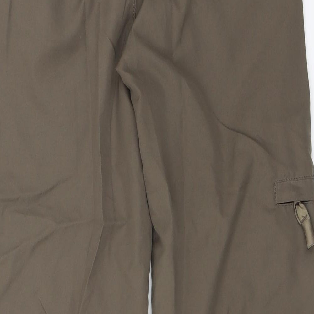 Girlguiding uk Girls Brown   Cargo Trousers Size M