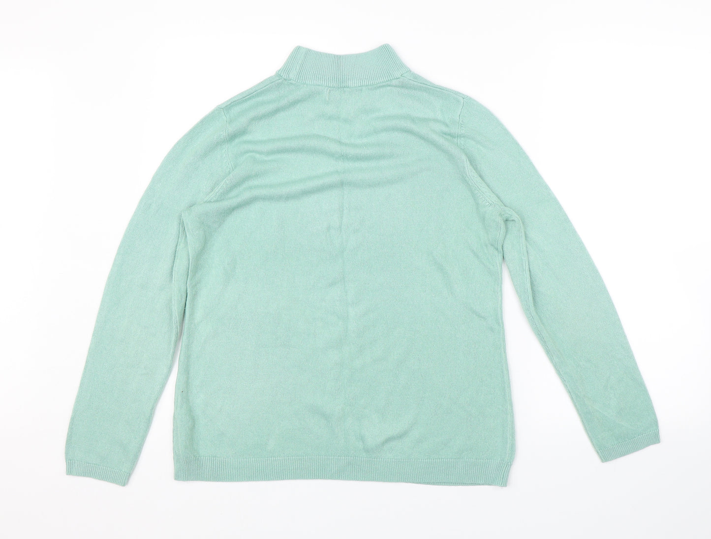 Papaya Womens Green   Pullover Jumper Size 14
