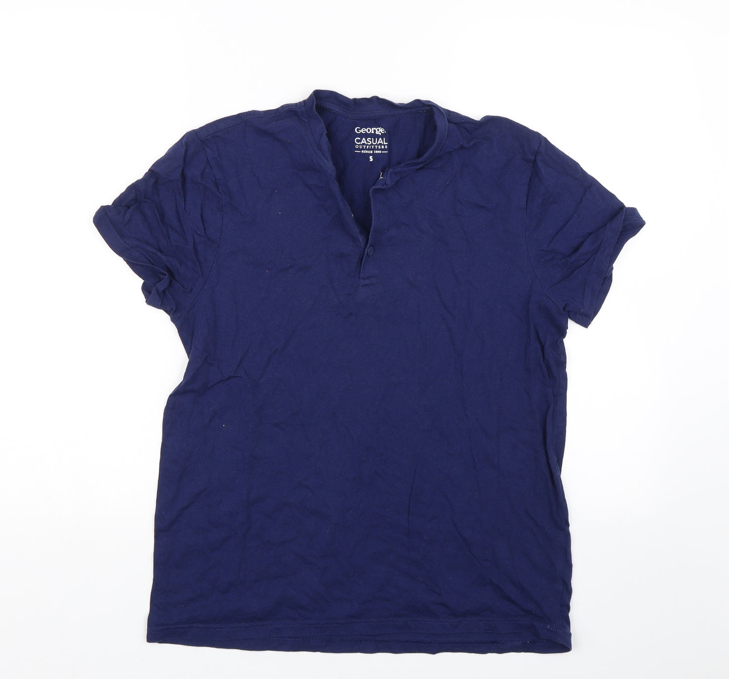 George Womens Blue   Basic T-Shirt Size S
