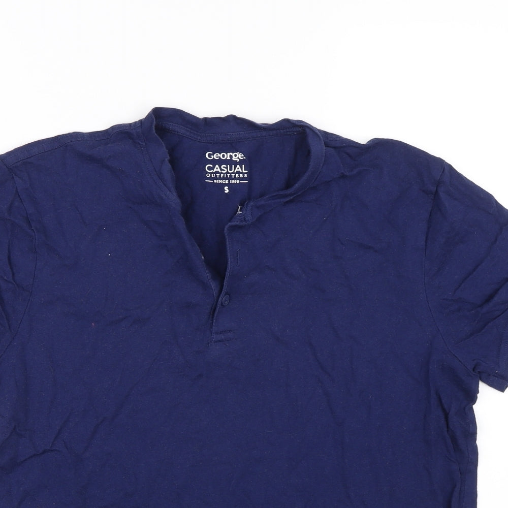 George Womens Blue   Basic T-Shirt Size S