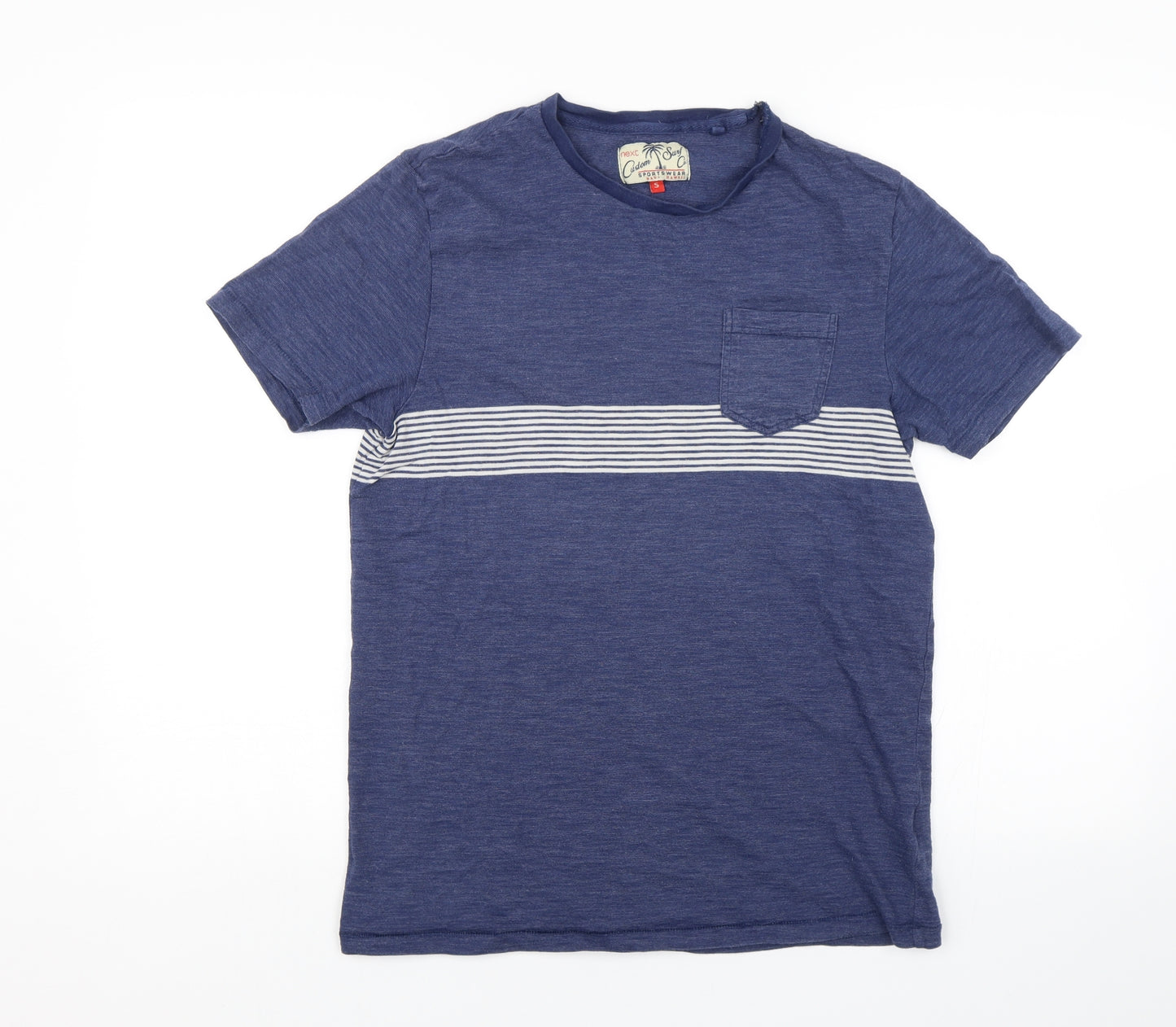 NEXT Mens Blue    T-Shirt Size S