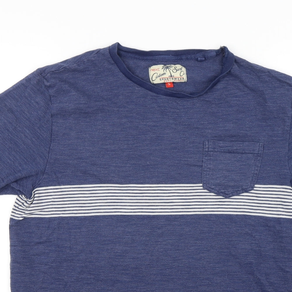 NEXT Mens Blue    T-Shirt Size S