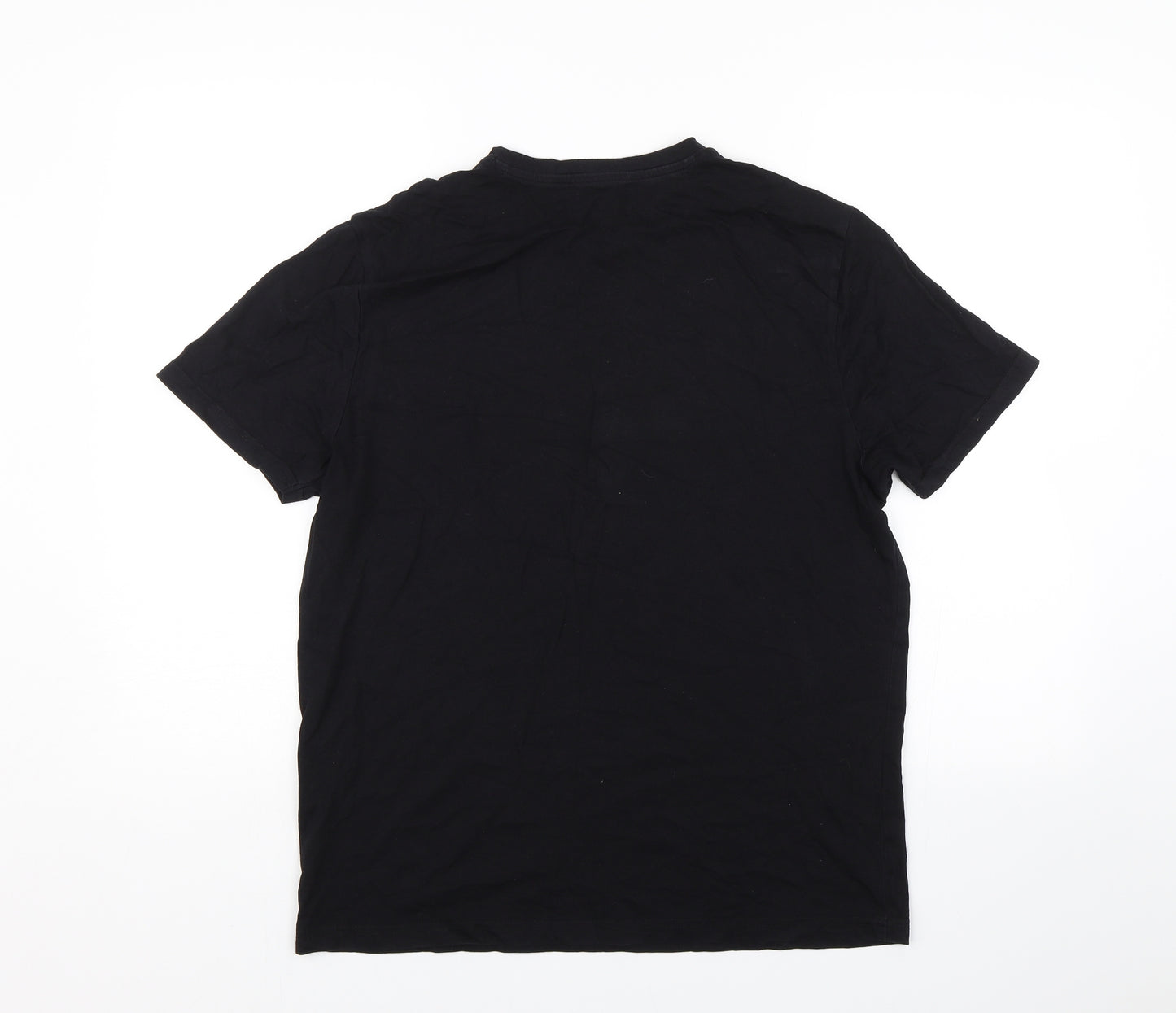 George Mens Black    T-Shirt Size M