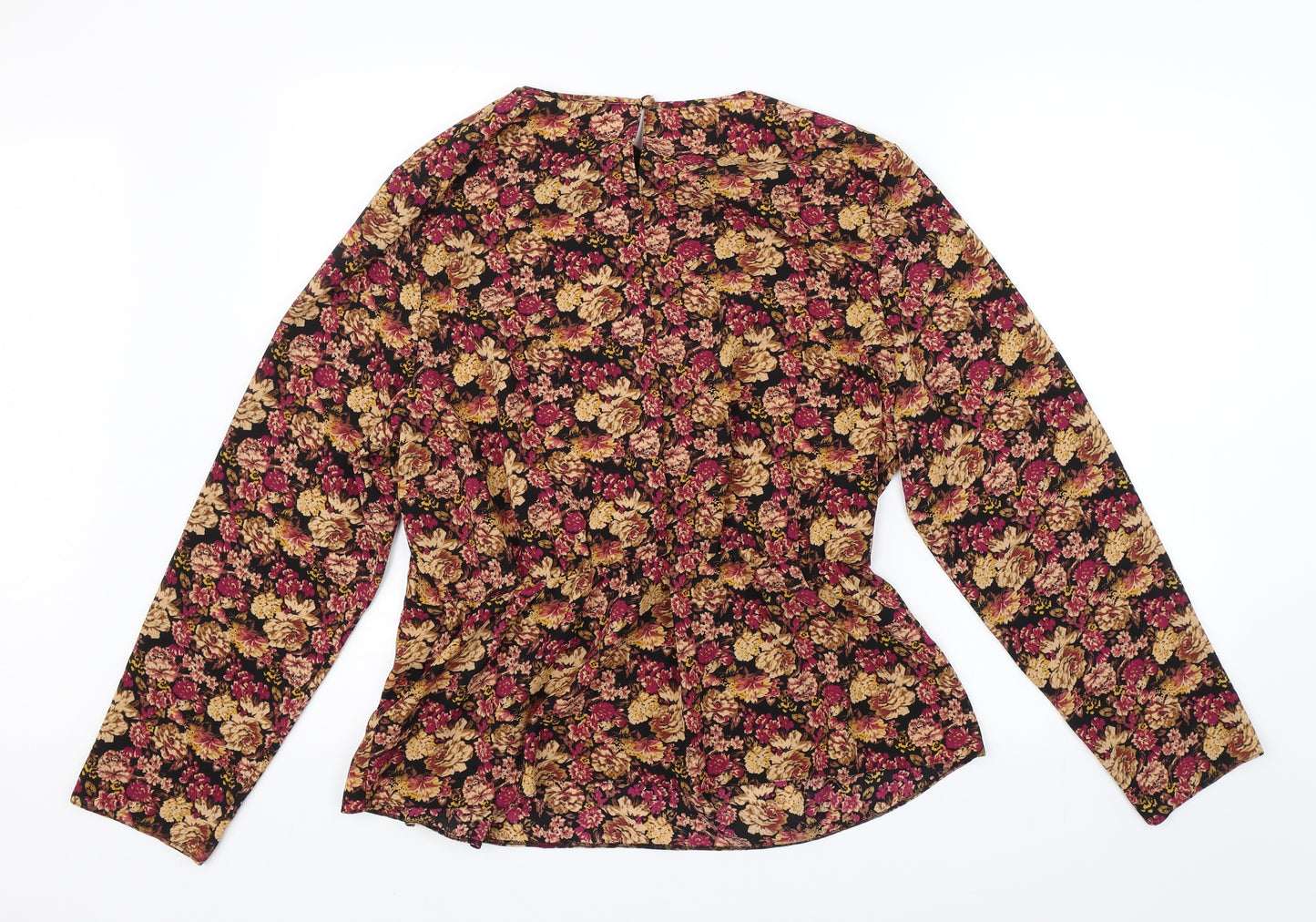 Primark Womens Pink Floral  Basic Blouse Size 18