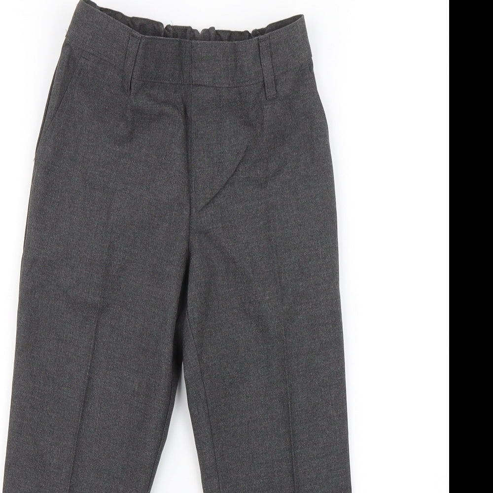 M&S Boys Grey   Dress Pants Trousers Size 4-5 Years