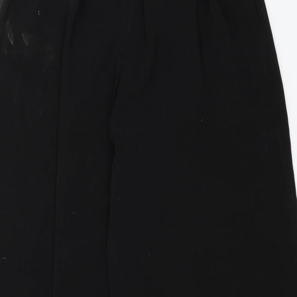 Zara Womens Black   Trousers  Size S L21 in