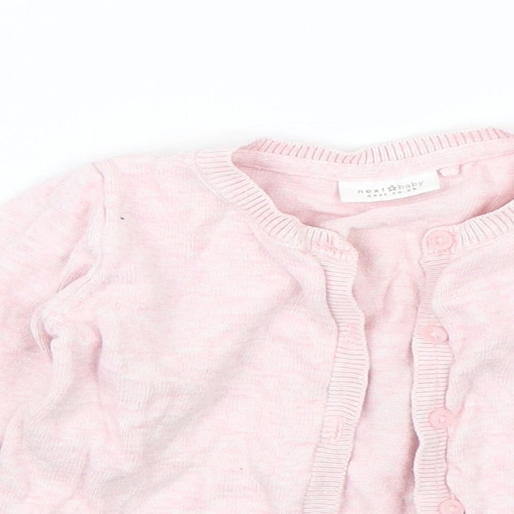 NEXT Baby Pink   Cardigan Jumper Size 12-18 Months