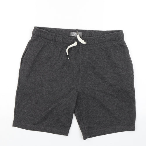 Primark Mens Grey   Sweat Shorts Size M