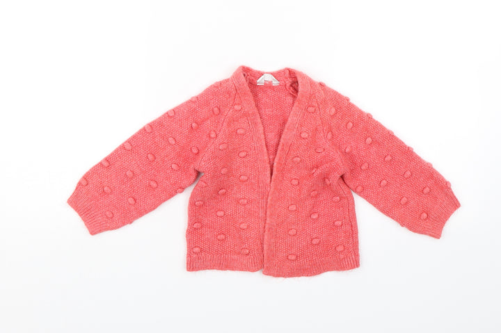 M&Co Baby Red Cardigan Jumper Size 18-24 Months