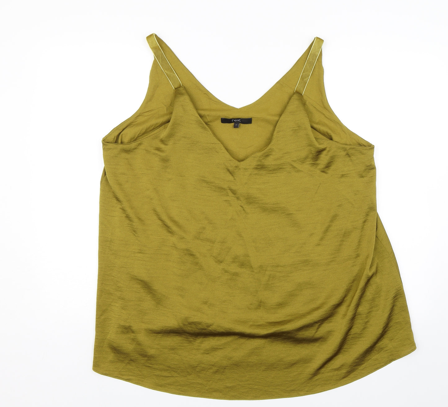 NEXT Womens Gold   Camisole Blouse Size 22