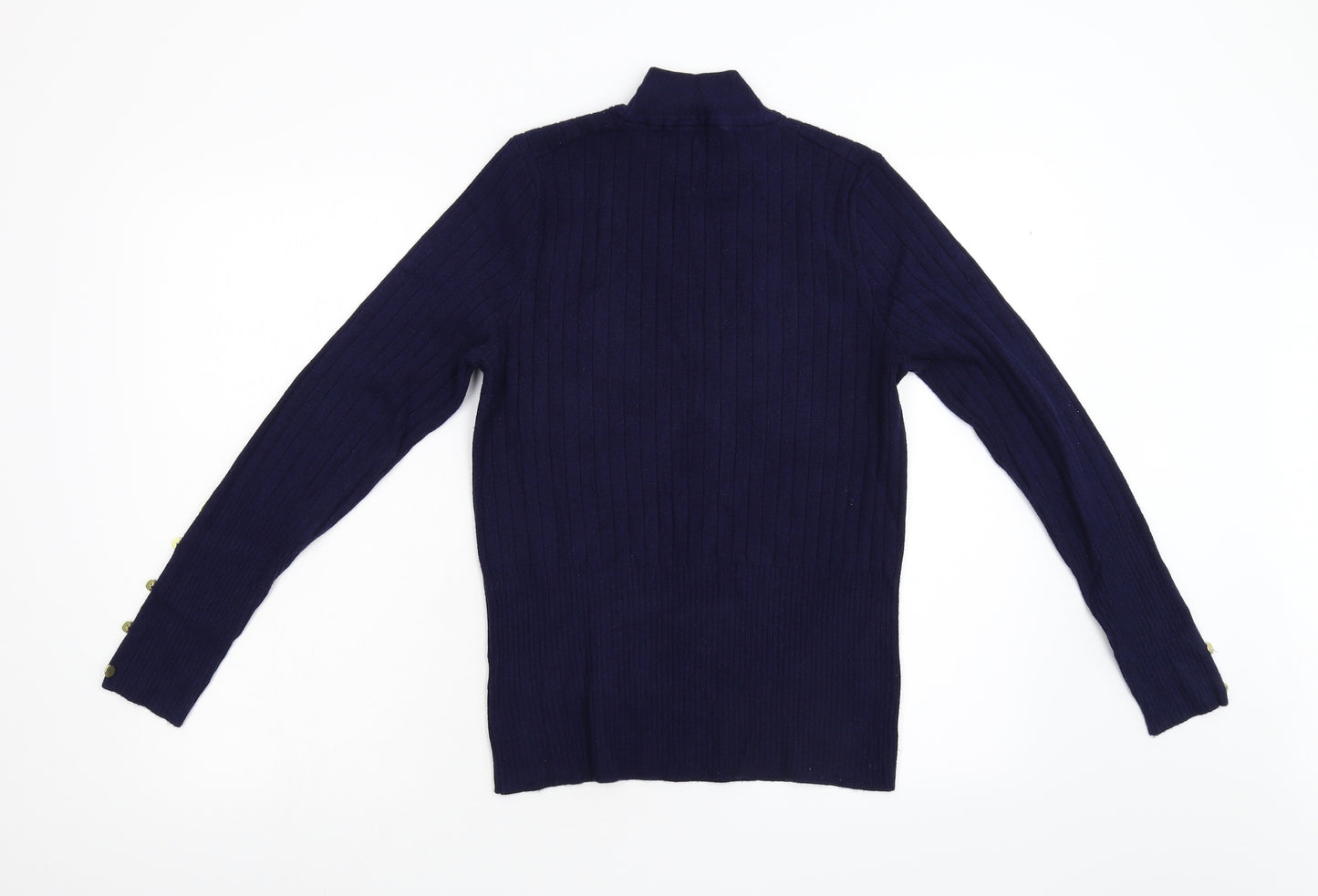 Per Una Womens Blue  Knit Pullover Jumper Size S