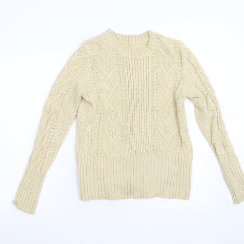 Preworn Womens Beige   Pullover Jumper Size M