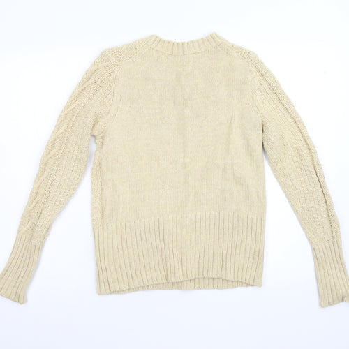 Preworn Womens Beige   Pullover Jumper Size M