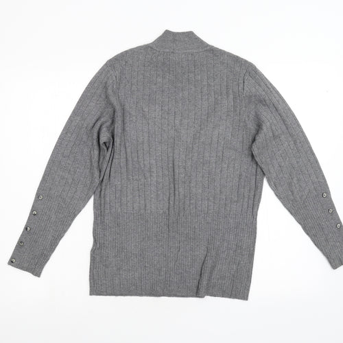 M&S Womens Grey   Pullover Jumper Size 14