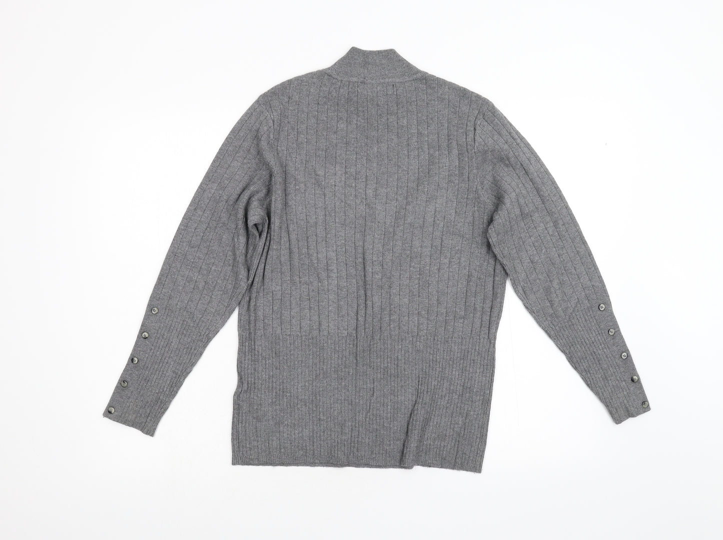 M&S Womens Grey   Pullover Jumper Size 14