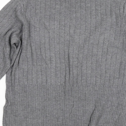 M&S Womens Grey   Pullover Jumper Size 14