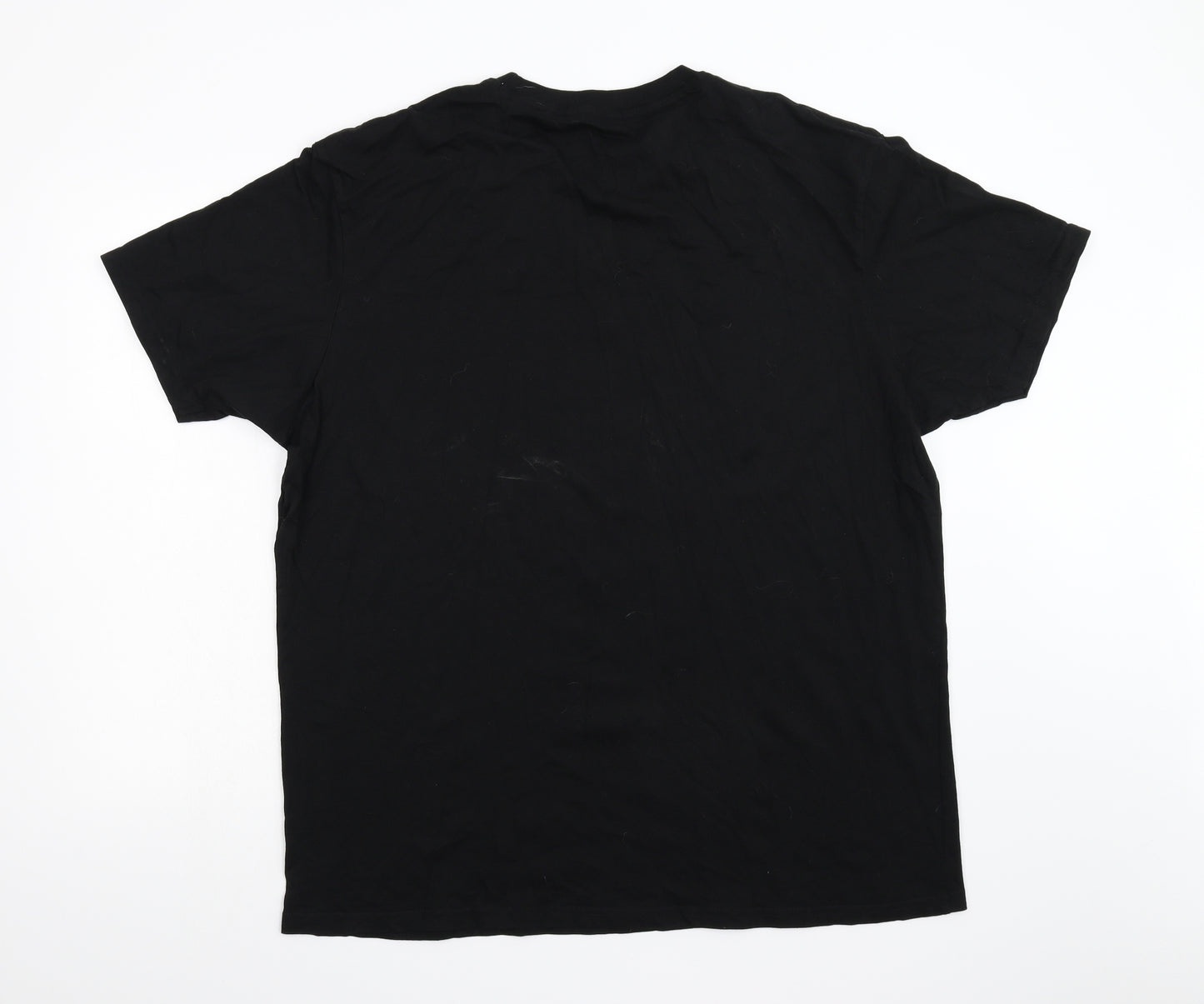 Charles Wilson Mens Black    T-Shirt Size 2XL