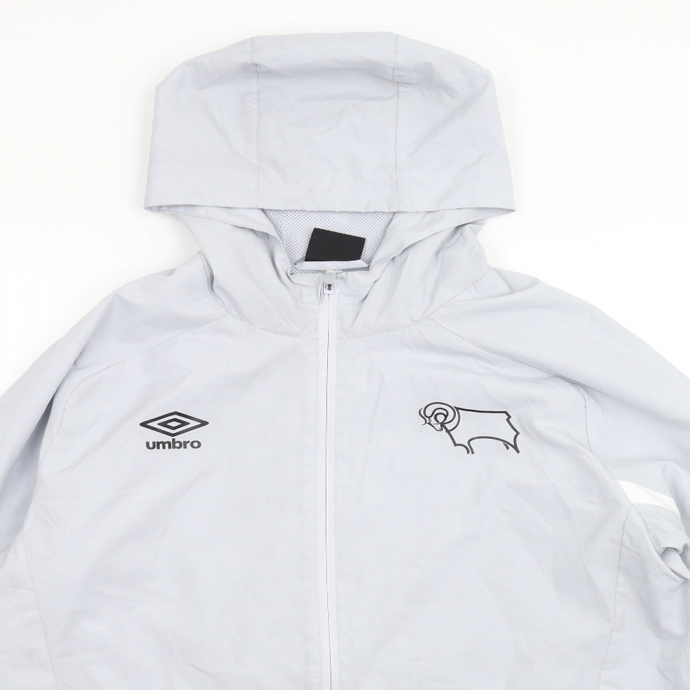 Umbro Mens Blue   Anorak Jacket Size M