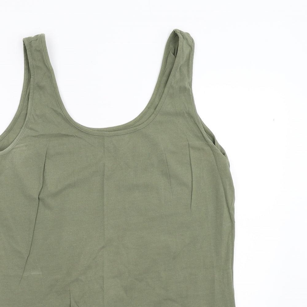 Papaya Womens Green   Basic Tank Size 20
