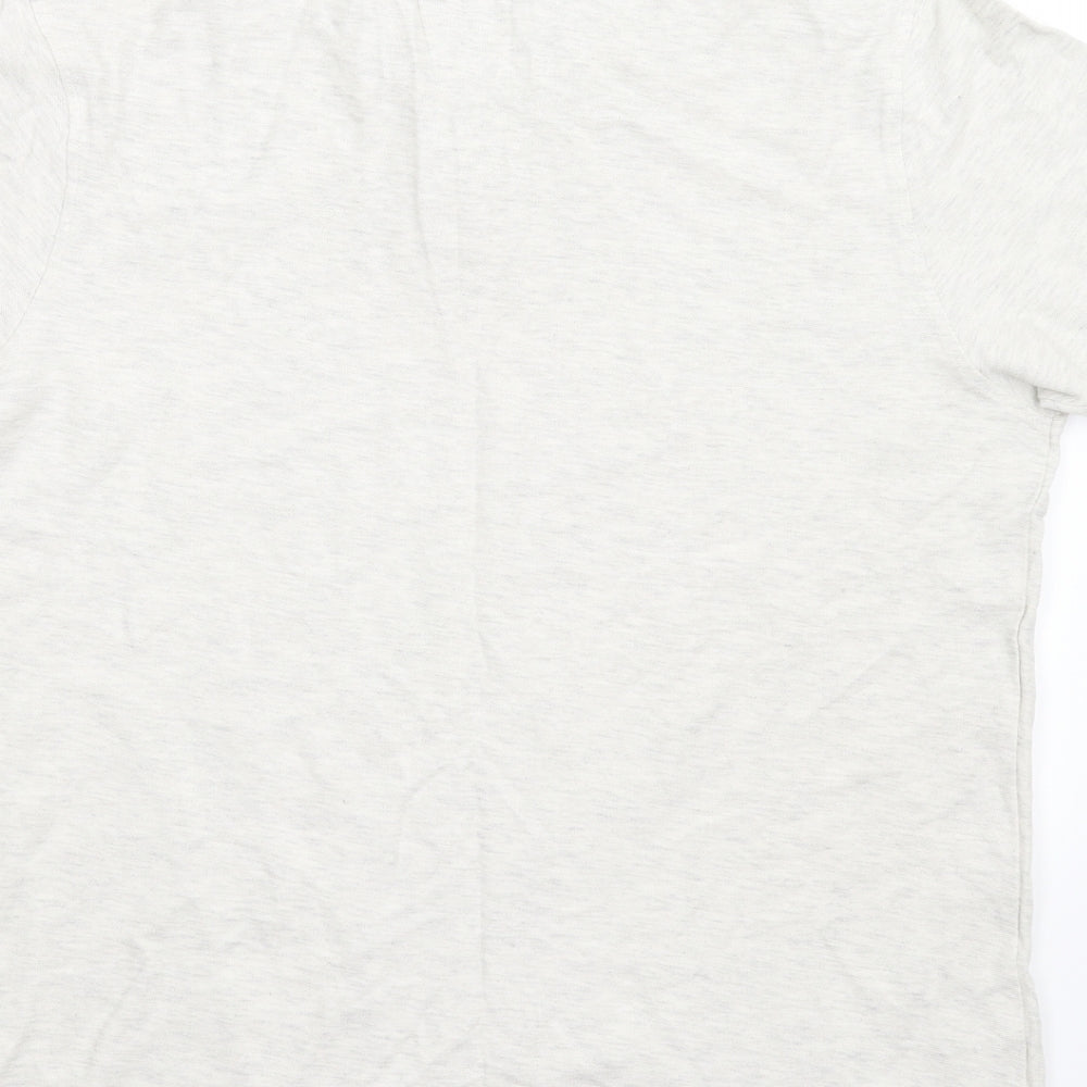 m&s Mens Grey    Polo Size L