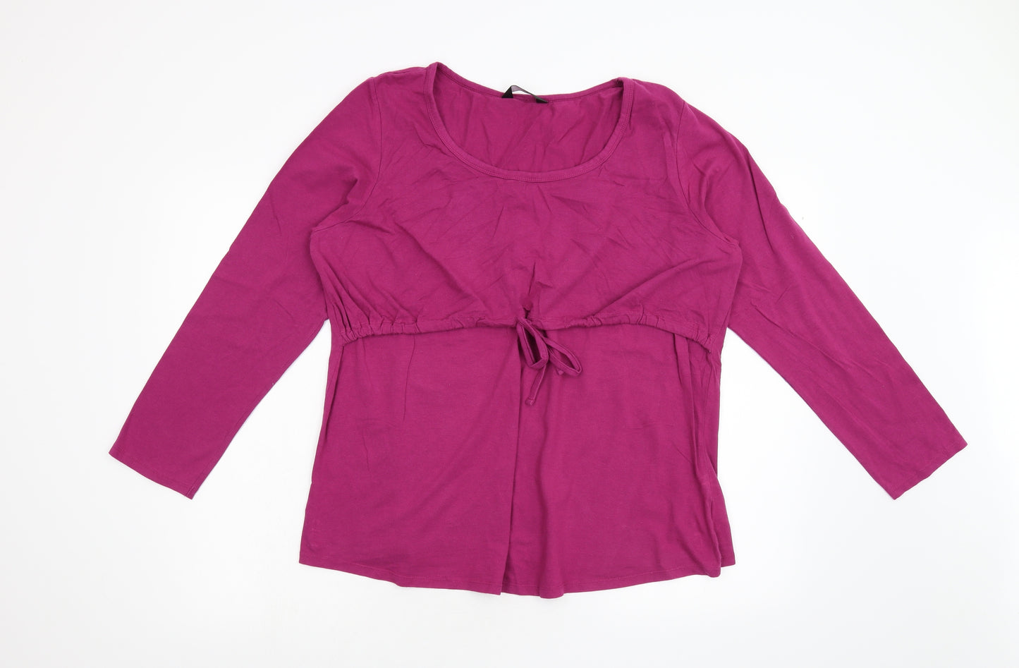 Mothercare Womens Pink   Basic T-Shirt Size 20  - Maternity