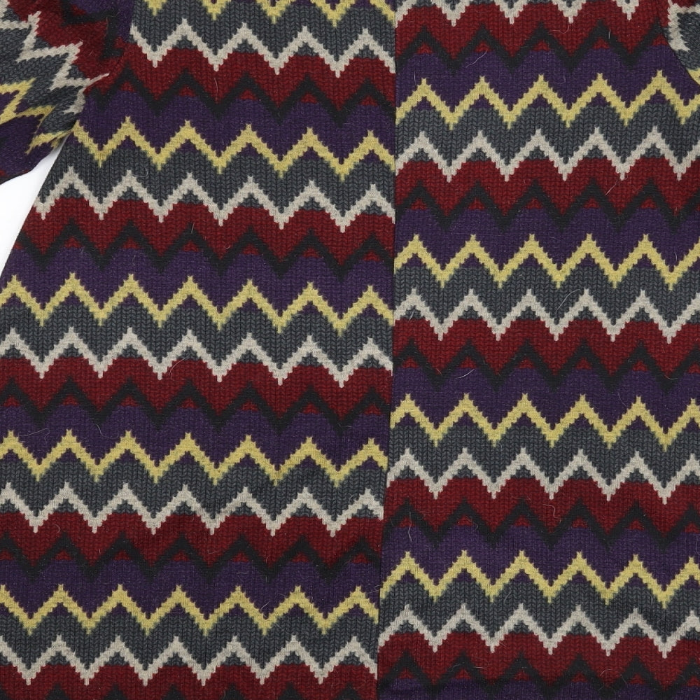 AX Paris Womens Multicoloured Geometric  Fit & Flare  Size 10