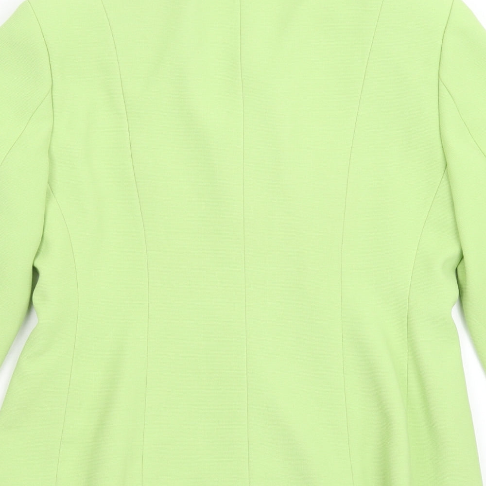 Precis Petite Womens Green   Jacket Blazer Size 8