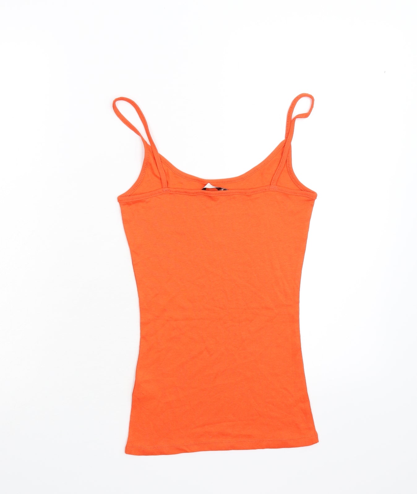 TU Womens Orange   Basic Tank Size 8