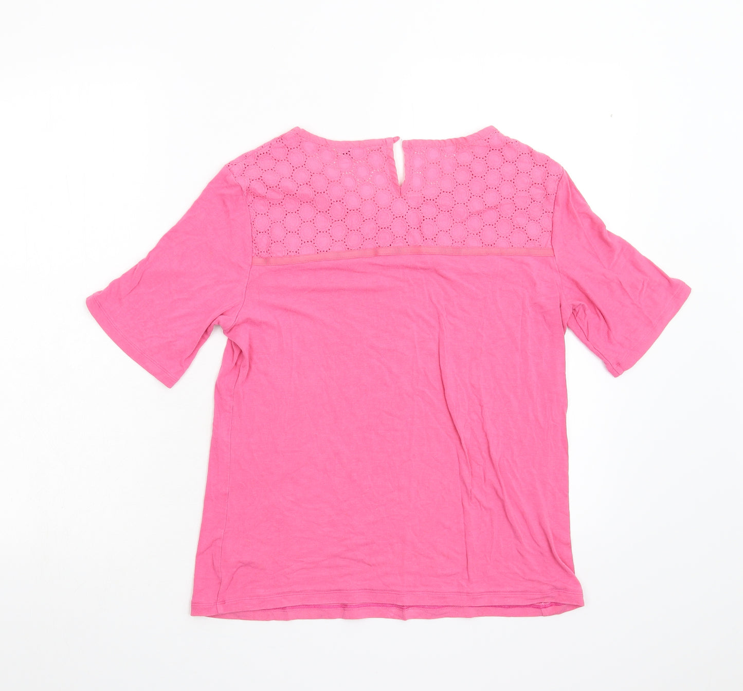 Classic Womens Pink   Basic T-Shirt Size M
