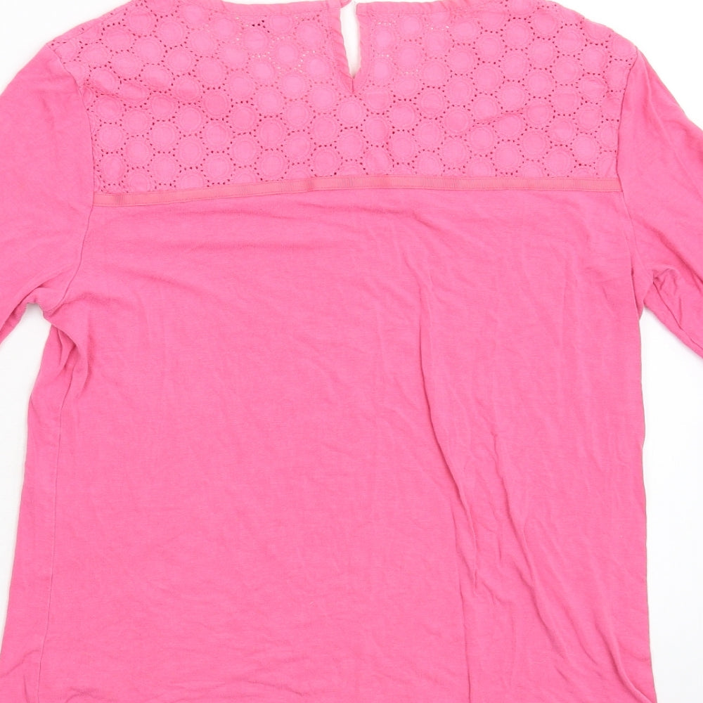 Classic Womens Pink   Basic T-Shirt Size M