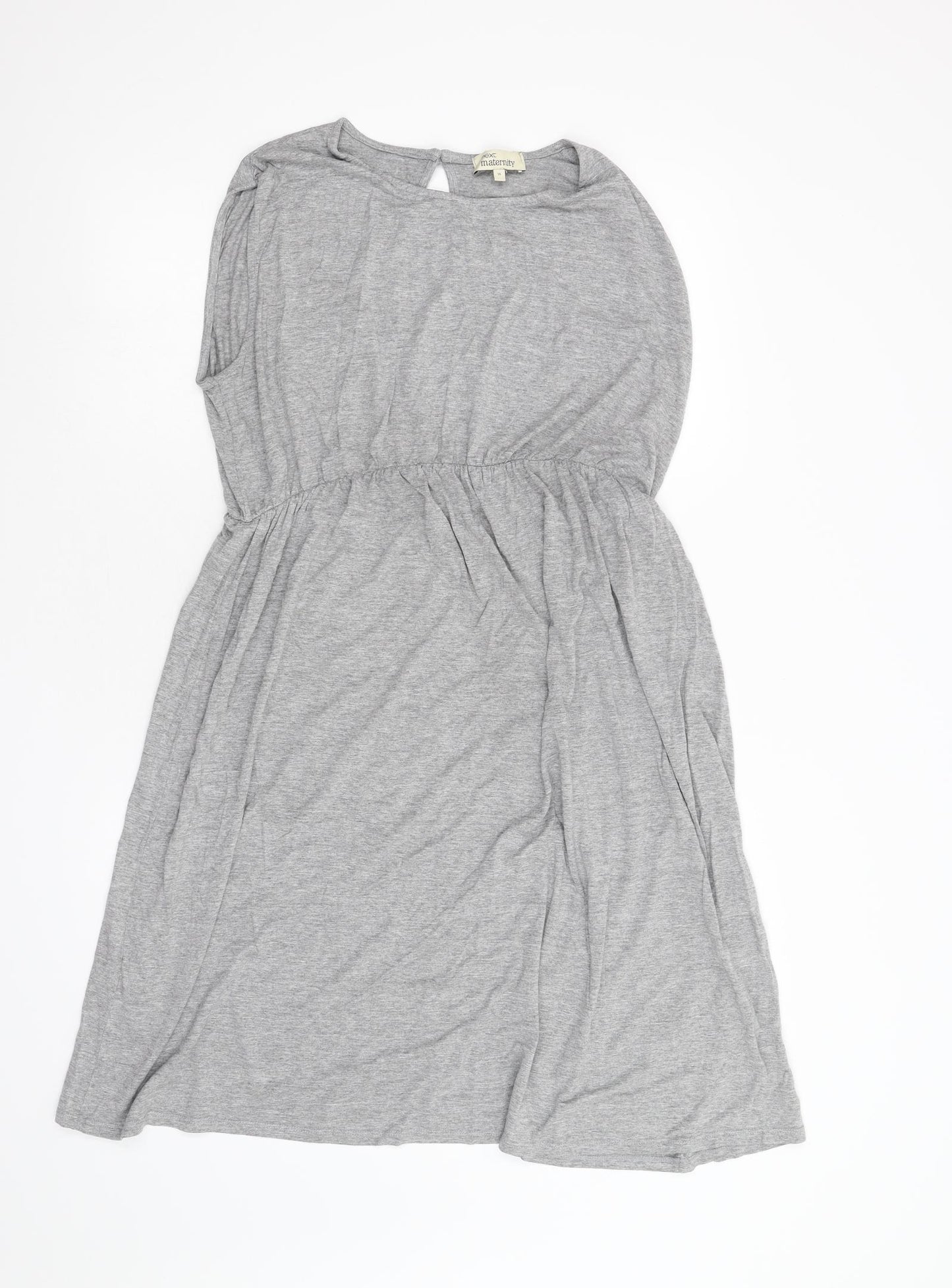 NEXT Womens Grey   Fit & Flare  Size 14  - Maternity
