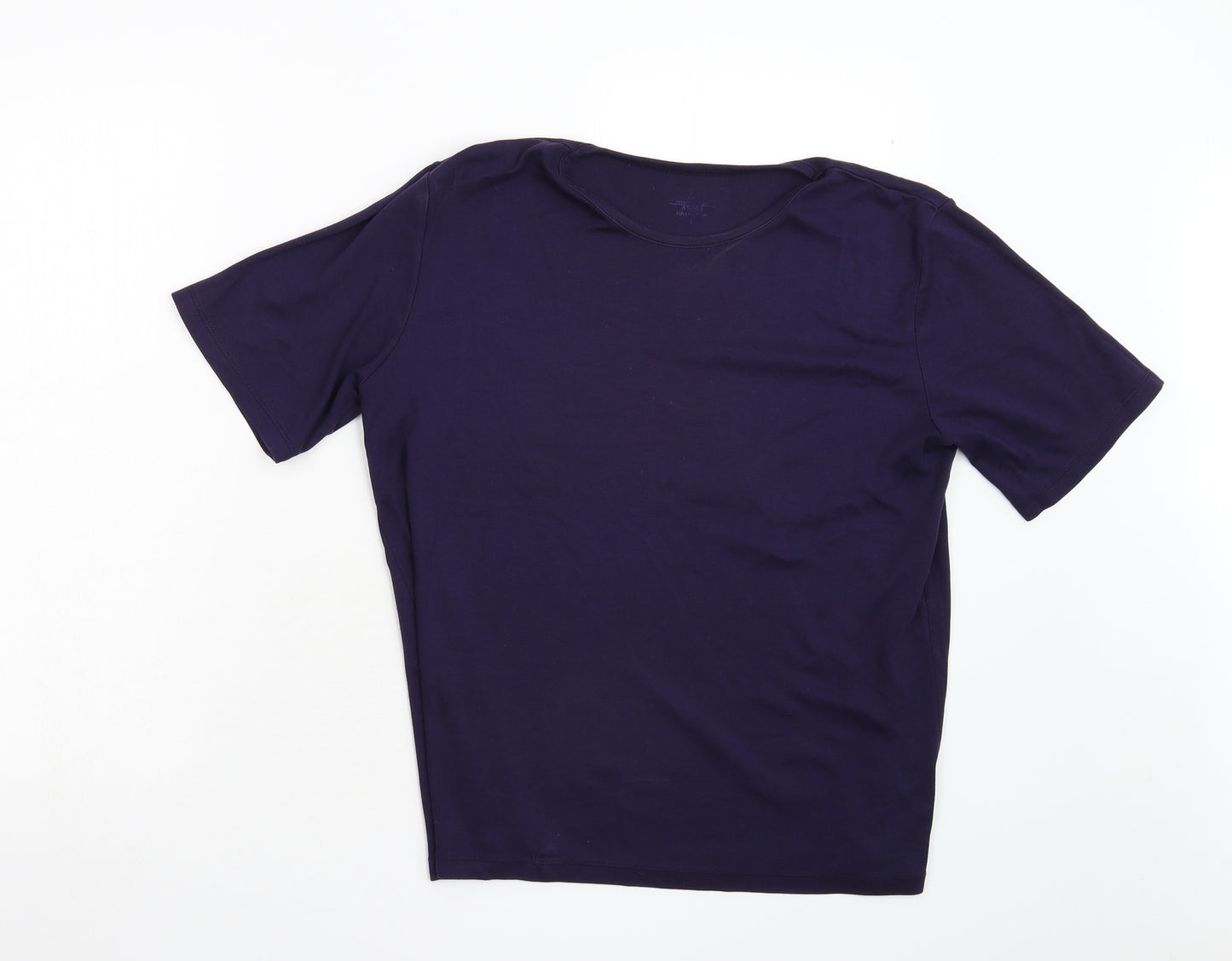 Preworn Womens Blue   Basic T-Shirt Size L