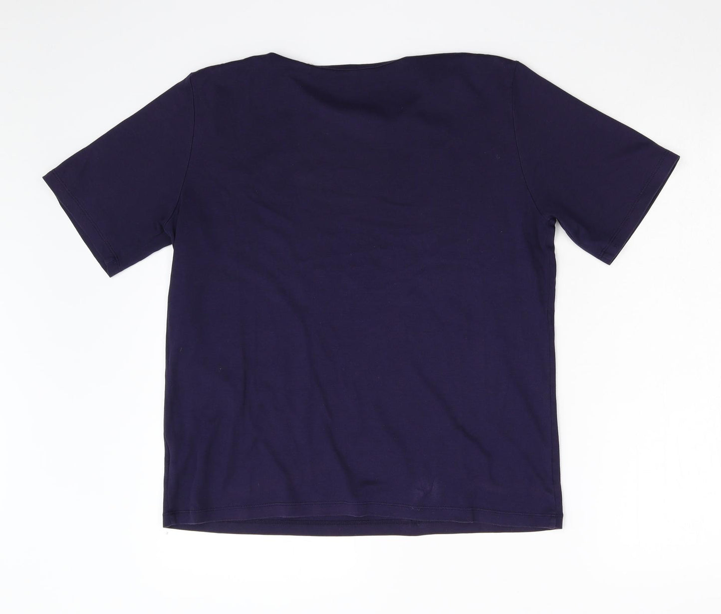 Preworn Womens Blue   Basic T-Shirt Size L