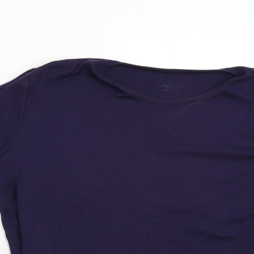 Preworn Womens Blue   Basic T-Shirt Size L