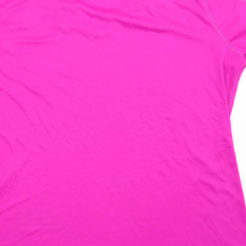 Columbia Womens Pink   Basic T-Shirt Size XL