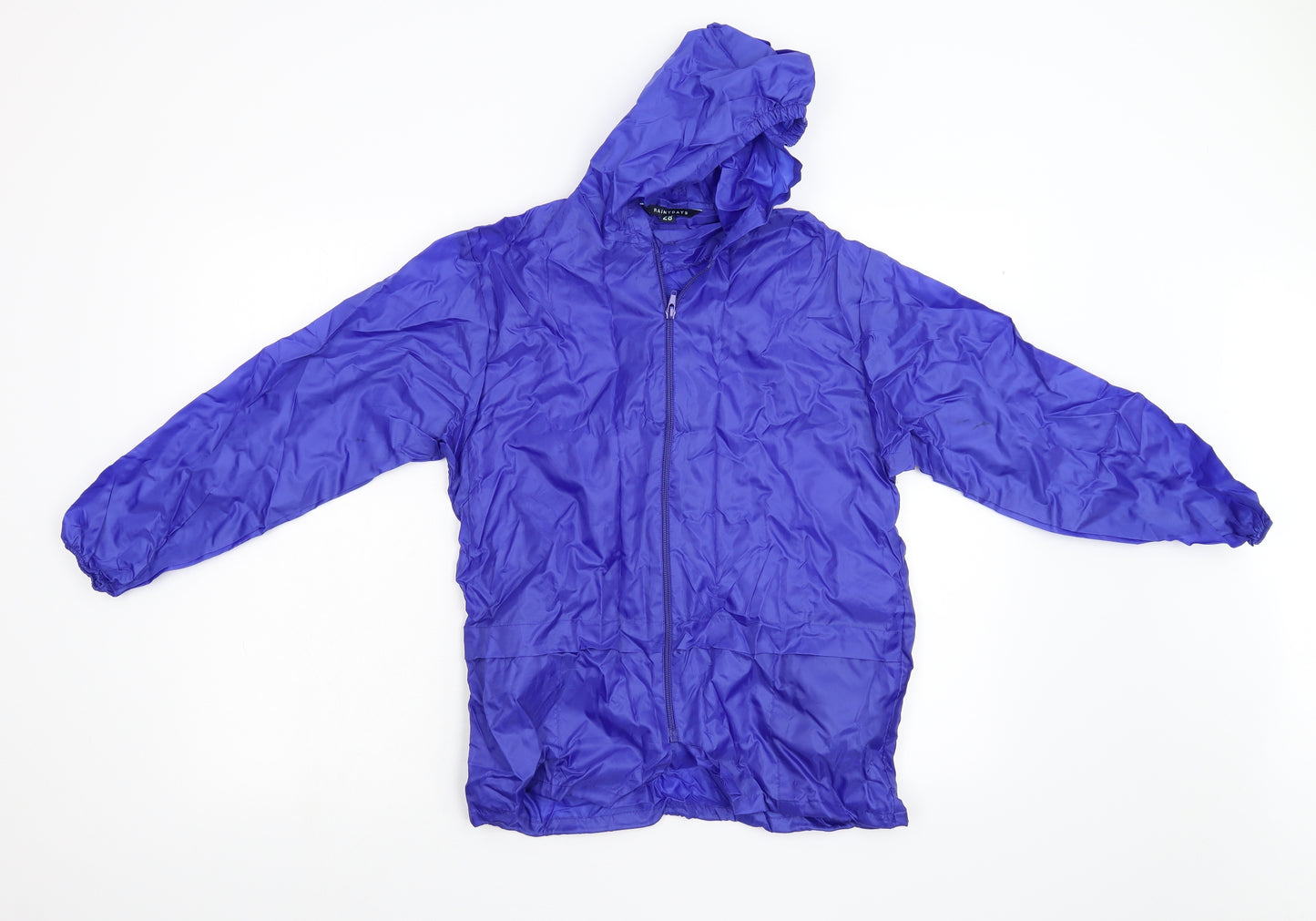 Rainy Days Boys Blue   Anorak Jacket Size M