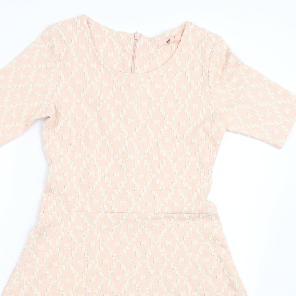 NEXT Womens Pink   Fit & Flare  Size 12