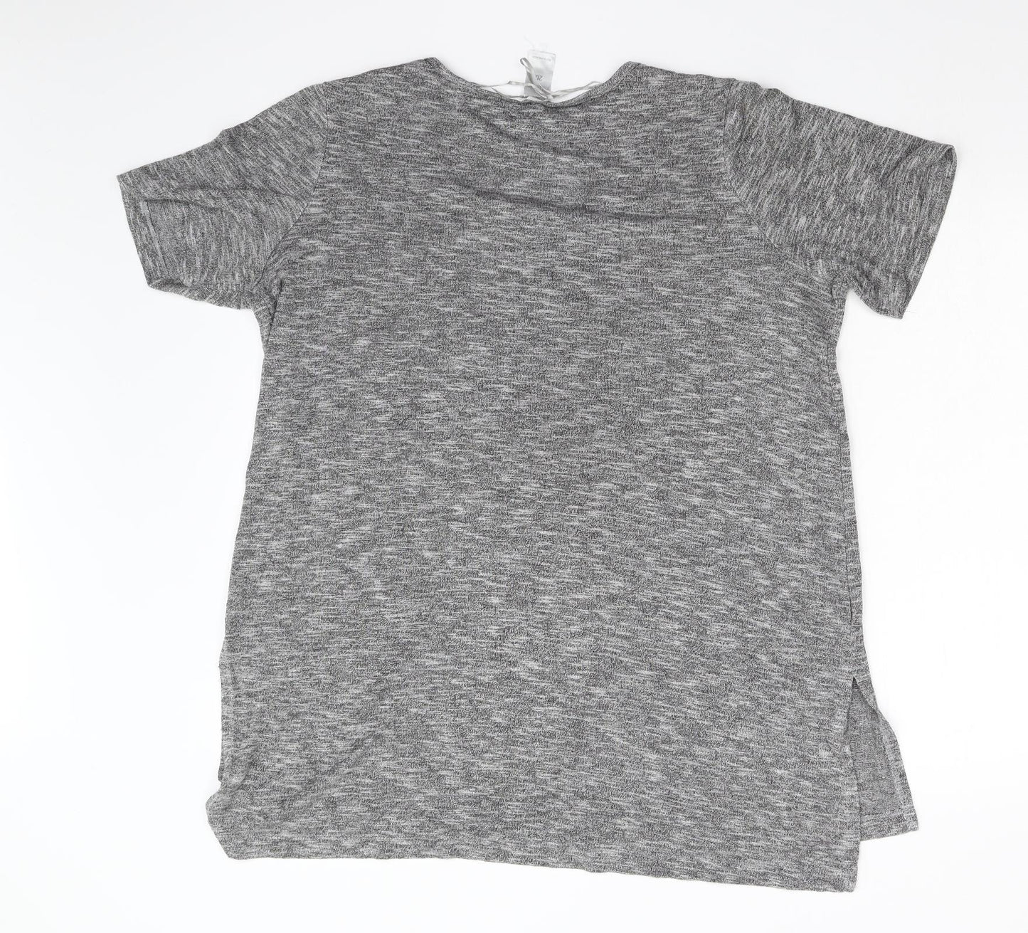 Alexia Womens Grey   Basic T-Shirt Size 20