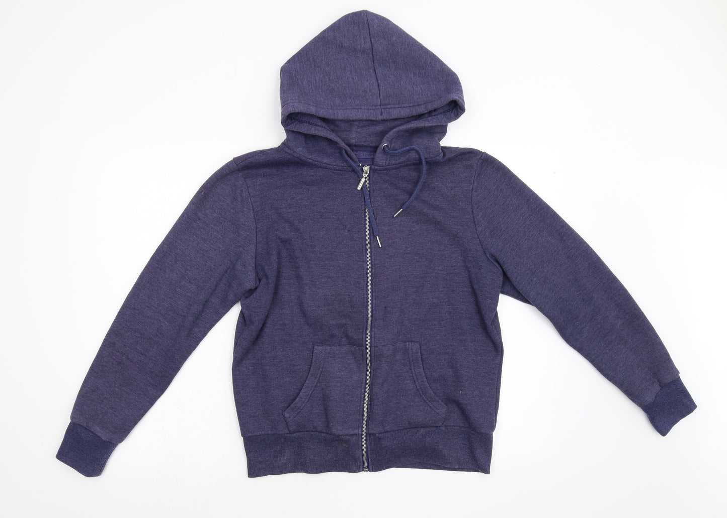 Primark Womens Blue   Full Zip Hoodie Size 14