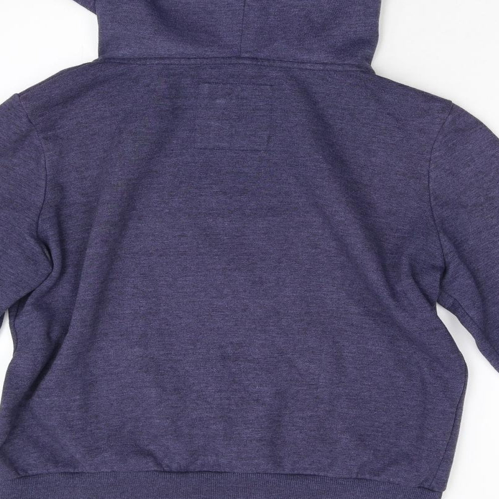 Primark Womens Blue   Full Zip Hoodie Size 14