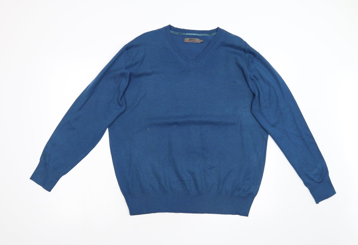 Jeff Banks Womens Blue  Knit Pullover Jumper Size L