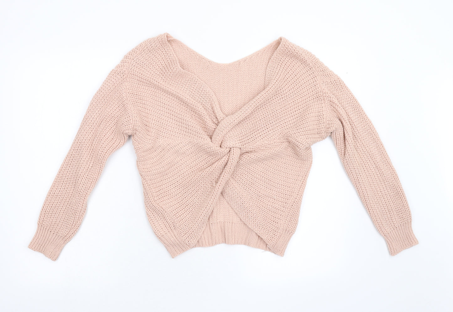 Preworn Womens Pink   Pullover Jumper Size M